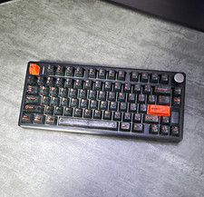 EPOMAKER TH80 V2 PRO Mechanical Wired/Wireless Bluetooth RGB QWERTY Black/Orange