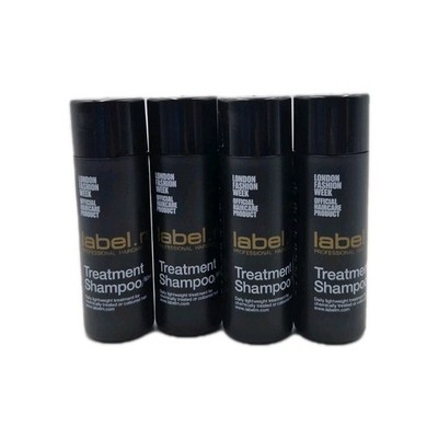 4 x Label.M Treatment Haarshampoo Reisegröße Mini 60 ml