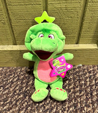 Mattel Barney's World Baby Bop Green Plush w/ Tag Small Washable