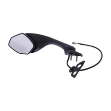 JMP Motorcycle Mirror Handlebar BA19-Y0076B-L Black Left