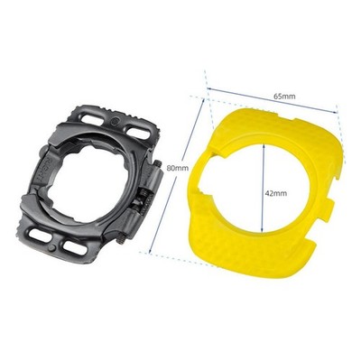 Schutzabdeckung Cleat Protector Schwarz/gelb Zweite Generation Lollipop