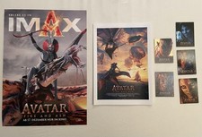 AVATAR 3 Fire & Ash -2025- press kit +IMAX poster, Cameron, Saldana, Worthington
