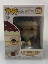 Funko POP! Figura Vinilo Harry Potter Albus Dumbledore Holiday #125 CAJA DAÑADA