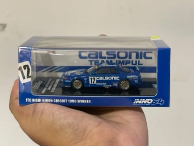 INNO64 Nissan Skyline R32 Calsonic Impul JTC Nishi Nihon Circuit