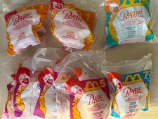 McDonald's Happy Meal Toy 1995 Babe A Little Pig Goes a Long Way You Choose