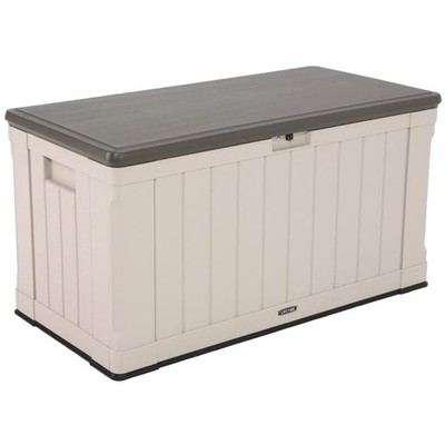 Heavy-Duty 116 Gallon Deck Box, Desert Sand/Brown