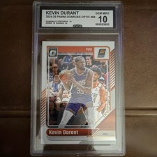Panini 2024-25 Donruss Optic Kevin Durant #88 CGC 10 Phoenix Suns Basketball
