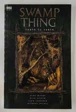 Swamp Thing Earth to Earth Signed by Alan Moore TPB DC Comics