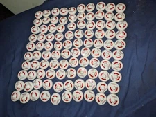 100 Hawkeye USS Security Ink Tags with Pins  EAS. Read Description 