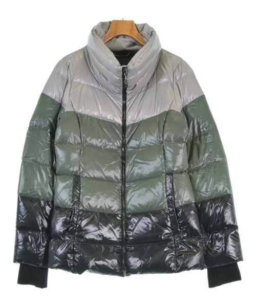 LES COPAINS Down Jackets / Down Vests GreenxGrayx… - image 1