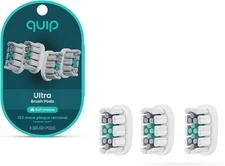 quip Ultra Brush Pod Refill Heads - 3 Head brushes - Verified quip Brush Head