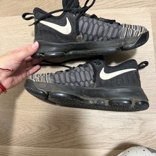Nike Zoom KD 9 Oreo Black White Mens Size 10.5 Shoes 843392-010 Sneakers
