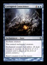 Corrupted Conscience LP Light Play Mirrodin Besieged MTG [9198]