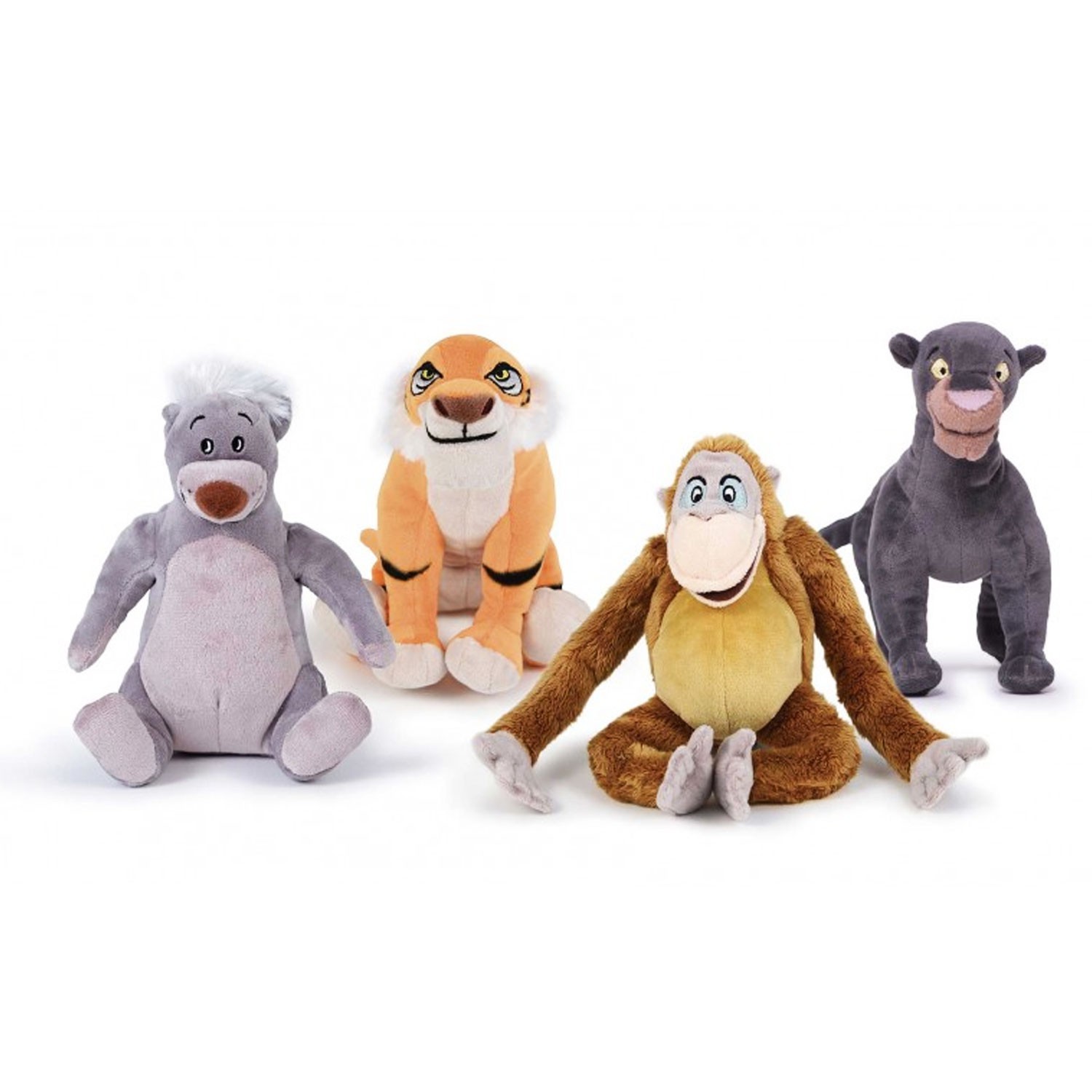 Peluche LIBRO GIUNGLA Peluche 18cm BALOO o SHERE KHAN Jungle Book DISNEY