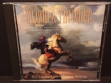 BLOOD & THUNDER CLiFF EiDELMAN SEATTLE SYMPHONY FiLM SCORES CD VARESE SARABANDE