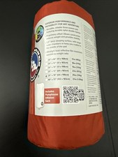 NEW! Big Agnes Rapide SL Wide Long Insulated Sleeping Pad 25" X 78" Orange
