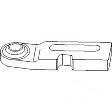 Lower Pull Arm Link - Left Hand Fits International 886 966 986 1026 398371R11