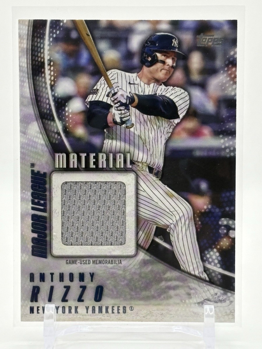 2025 Topps Series 2 ANTHONY RIZZO Major League Material RELIC