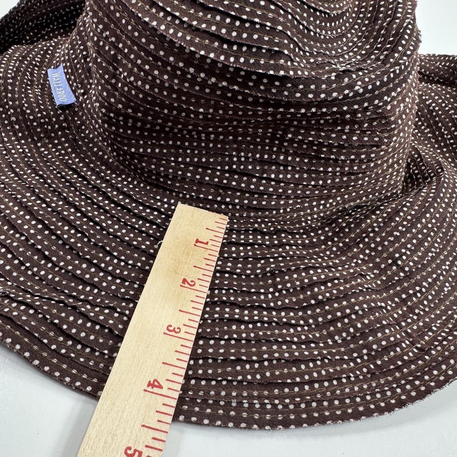 Wallaroo Hat Co Scrunchie Poseable Brim Brown Whi… - image 20