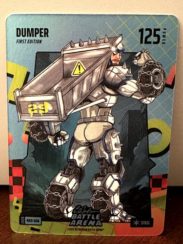 2026 Bo Jackson Battle Arena ` Dumper ` Cal Raleigh 80's Rad Foil Steel RAD-606