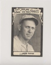 1973-79 TCMA All-Time Greats Postcard Back Jesse Haines HOF 0a2