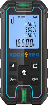 Laser Measure 165 Feet, RockSeed Portable Laser Distance Meter, Digital Distance