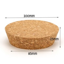Cork Bung Stopper Lid Top for Jars Jugs Terrariums Bottles 26 Sizes 13mm- 110mm