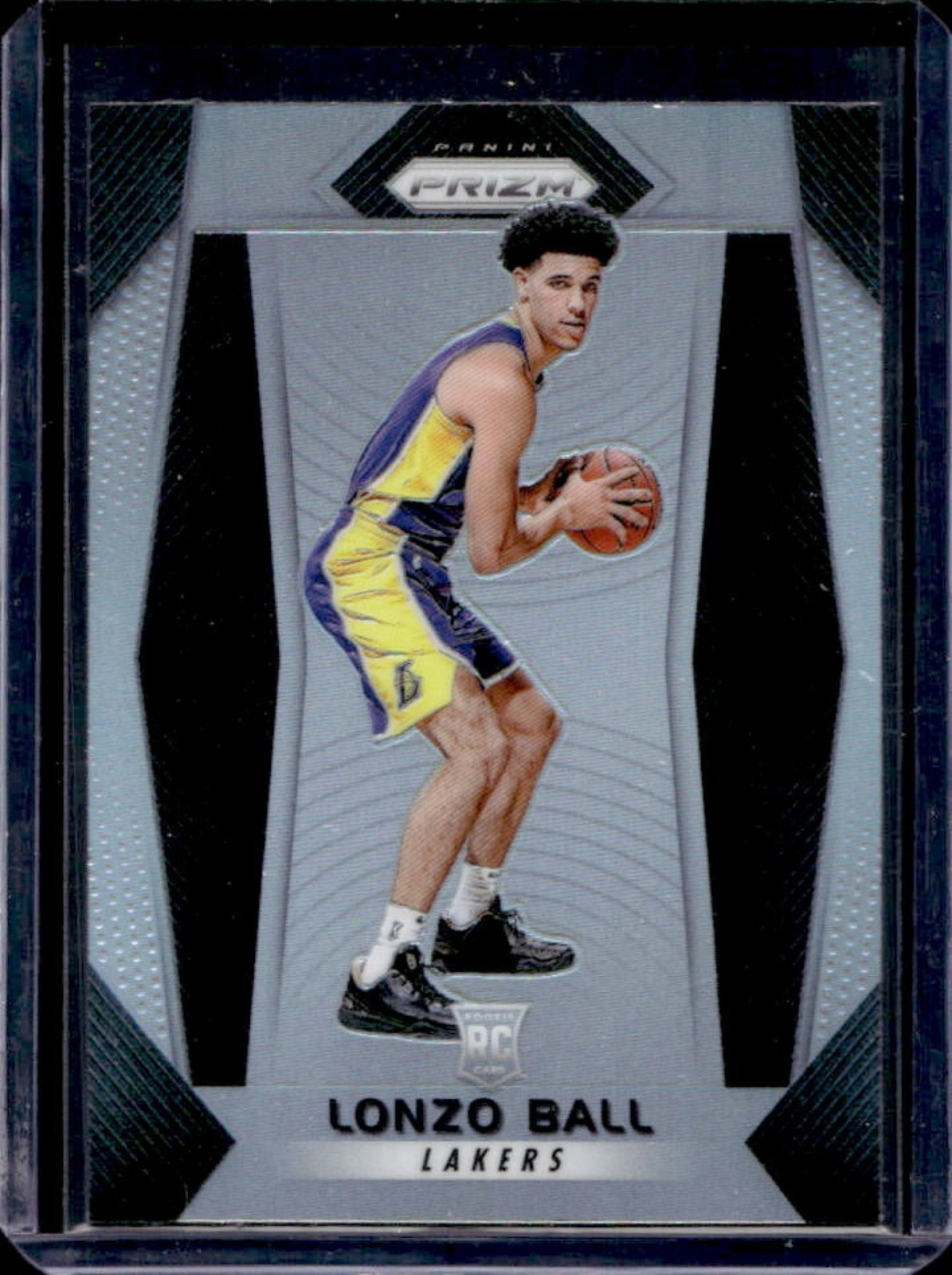 2017-18 Prizm Lonzo Ball RC Prizm Silver Rookie #289 Lakers
