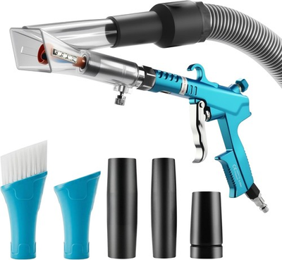#ad Car Air Blow Gun Adjustable Air Flow 2 IN 1 Car Interior Detailing $68.88
