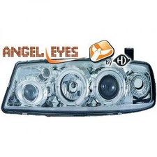 Design Scheinwerfer Set klarglas/chrom ANGLE EYES für Opel Calibra 90-98 POS.RI
