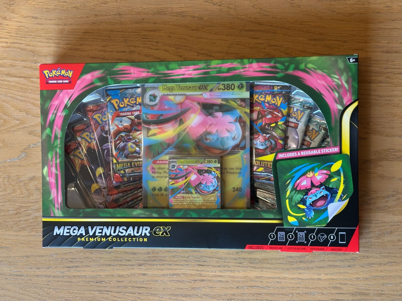 Mega Venusaur Ex Premium Collection Pokemon TCG English Factory Sealed New