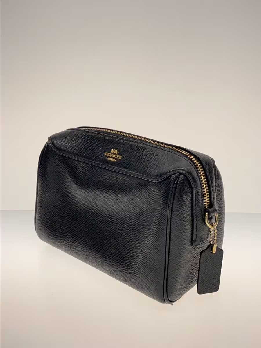 COACH shoulder bag black leather F76629 Coach thumbnail 2