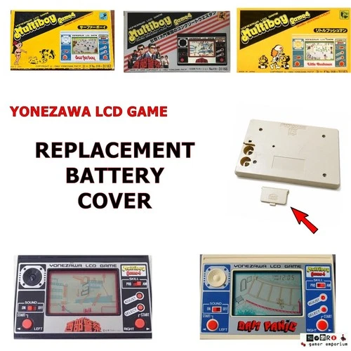 Yonezawa 80s LCD Multiboy Handheld GAME Console - Replacement Battery Lid Cover