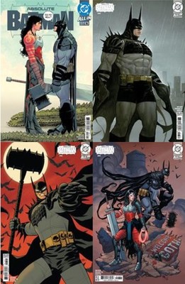 Absolute Batman #16 variant cover Select A B C D SET
