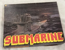 Avalon Hill Submarine #707 complete Board Game 1977
