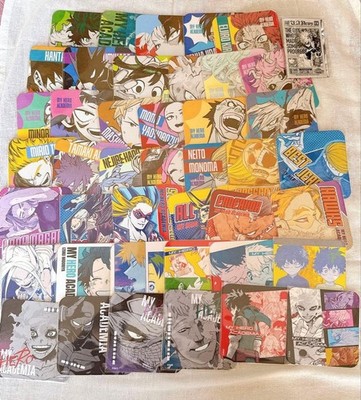 My Hero Academia Art Coaster Set - Original Exhibition Merchandise - 42 Pieces