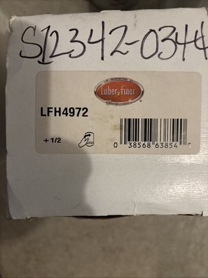 NOS LUBER-FINER  LFH4972 HYDRAULIC FILTER