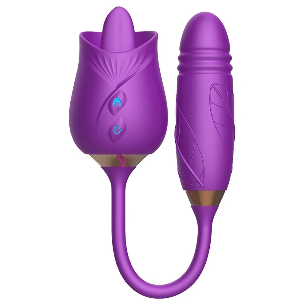Vibromasseur 2 En 1 Pour Femmes - Stimulation Point G Et Clitoris - Neuf
