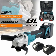 125mm Brushless Angle Grinder Cordless Power Tool Polishing Cutting Machine