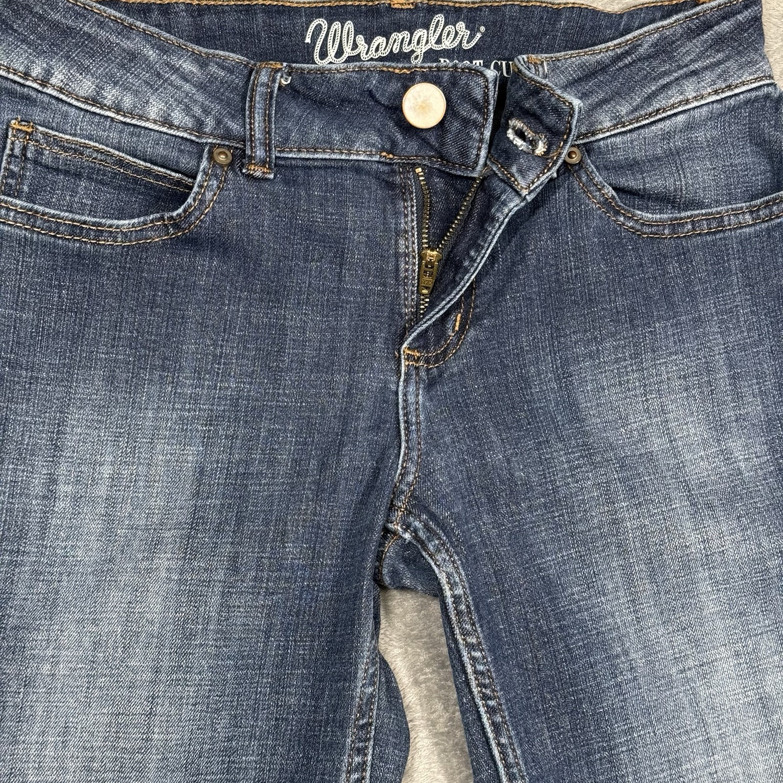 Wrangler Womens Bootcut Jeans Medium Wash Stretch Western 7x30 Rodeo Cowgirl thumbnail 4