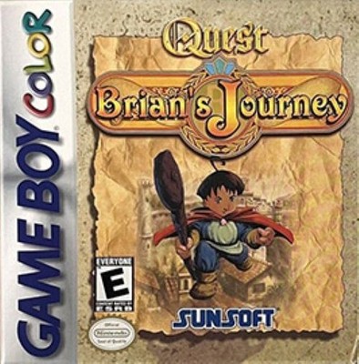 Quest RPG: Brian´s Jorney + Hülle - Nintendo Gameboy Color Spiel - Sunsoft - USA