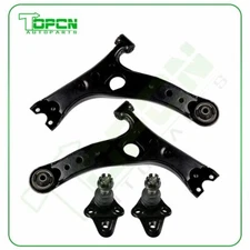 4pcs For 2001-2003 2004 2005 Toyota RAV4 Front Lower Control Arms+ Ball Joints