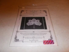A Fan For Grandma's Broken Brooch Pattern Hardanger Fan with Silk Ribbon Embroid