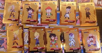 DRAGON BALL Z GOLD 40 COLLECTIBLE TRADING CARDS SERIE GOLD 2 BY