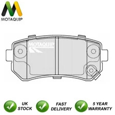 Brake Pads Set Rear Motaquip Fits ix35 i20 i30 ix20 Sportage Cee'D Rio