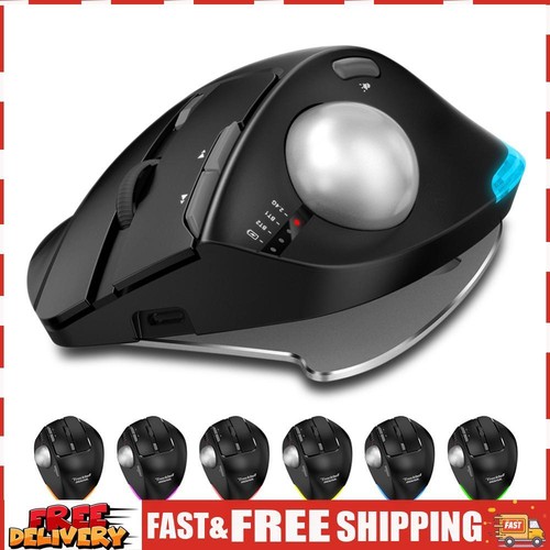 Vertikale Gaming-Maus, 2,4 G, optische Maus, 4800 DPI, verstellbar für Laptop, P