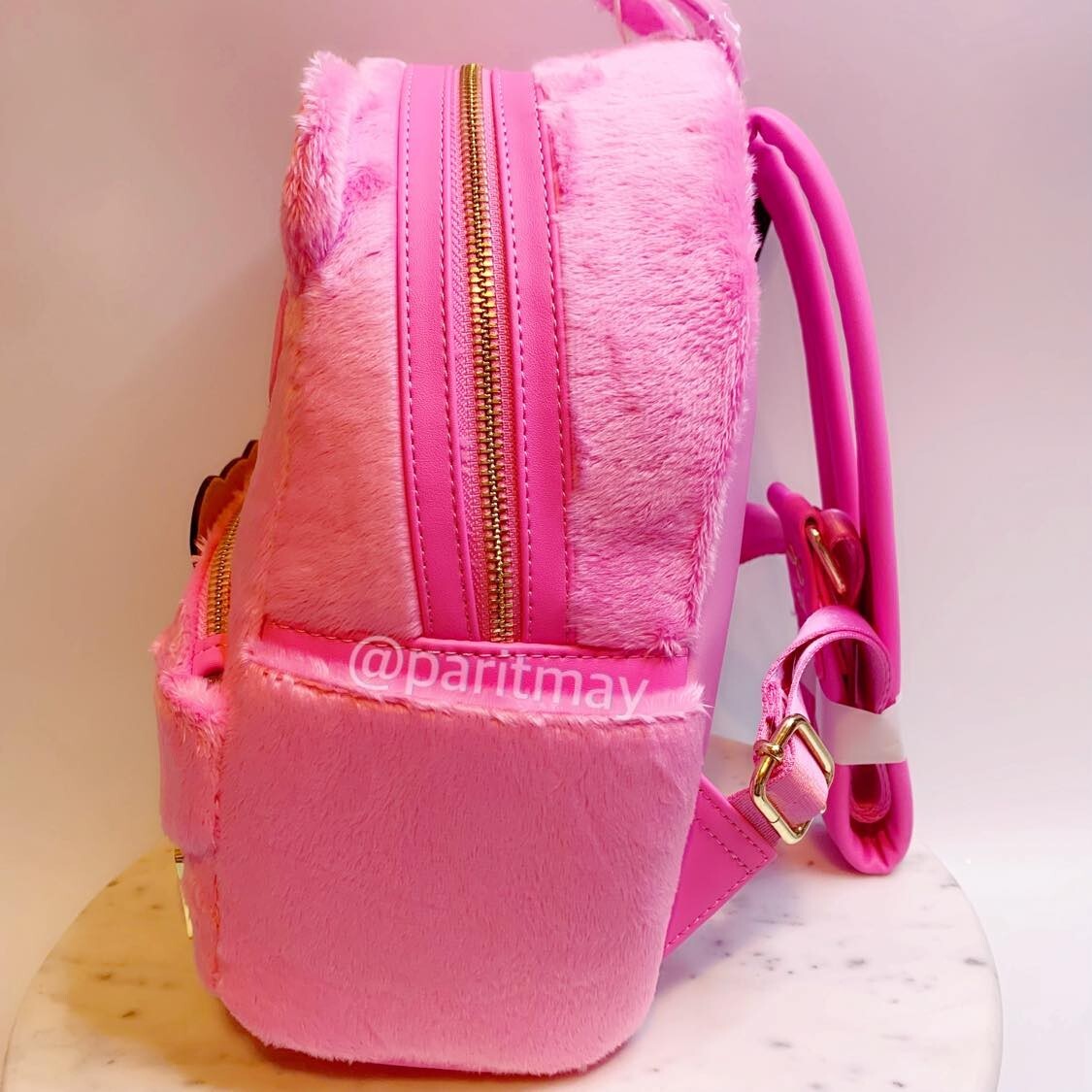 Loungefly Pink Bear Kids Backpack Loungefly Sanrio Exclusive Hello Kitty Teddy Bear Cosplay  main image 4