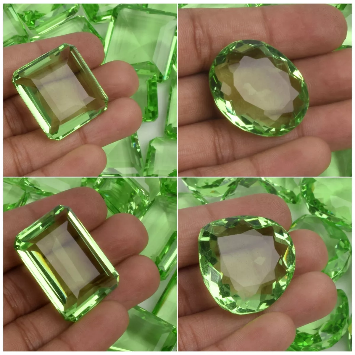 Pale green shop amethyst