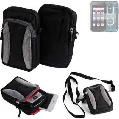 Umhängetasche / Holster für Unihertz Jelly Star Gürteltasche Case Schutz-Hül