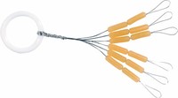 Balzer Adrenalin Cat Schnurstopper Transparent, 10 StüCk